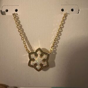 Kendra Scott Opal Snowflake Necklace